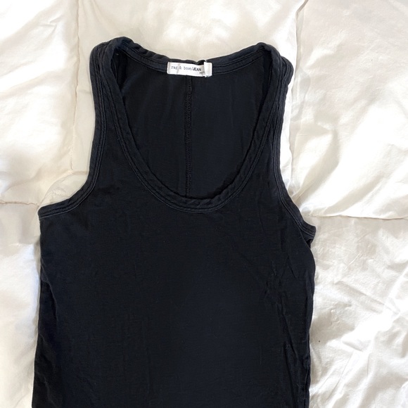 Plain black rag & bone tank top - Picture 1 of 2